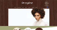 Desktop Screenshot of imaginesalonaz.com